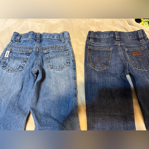 Cinch & Wrangler Retro Kids Western Blue Jeans size 6 Slim - Picture 4 of 9
